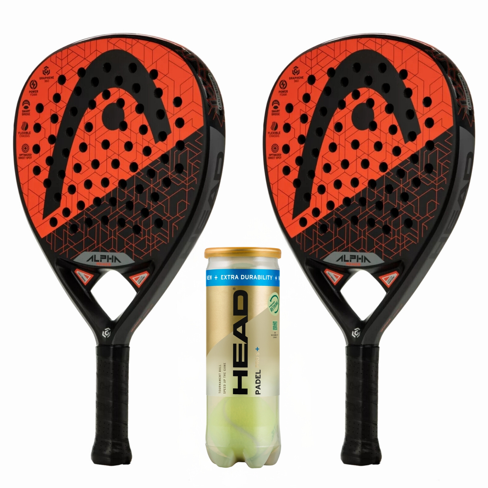 Head Padel Pakketilbud Graphene 360 Alpha Power